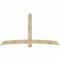 Ekena Millwork Bellingham Rough Sawn Timber Gable Bracket, Douglas Fir, 96"W x 52"H x 4"D x 6"F, 13/12 Pitch GBW096X52X0406BEL00RDF - alternate 1